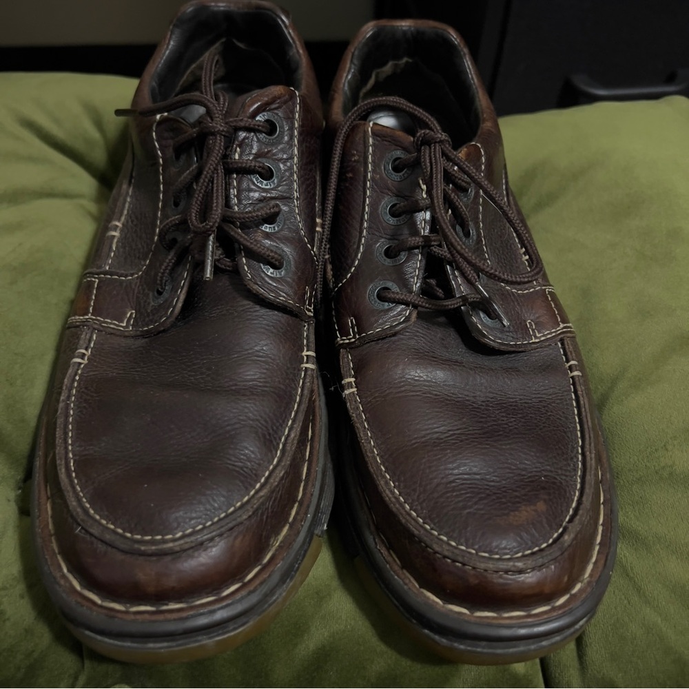 Vintage Dr. Martens Dark Brown Leather Oxfords